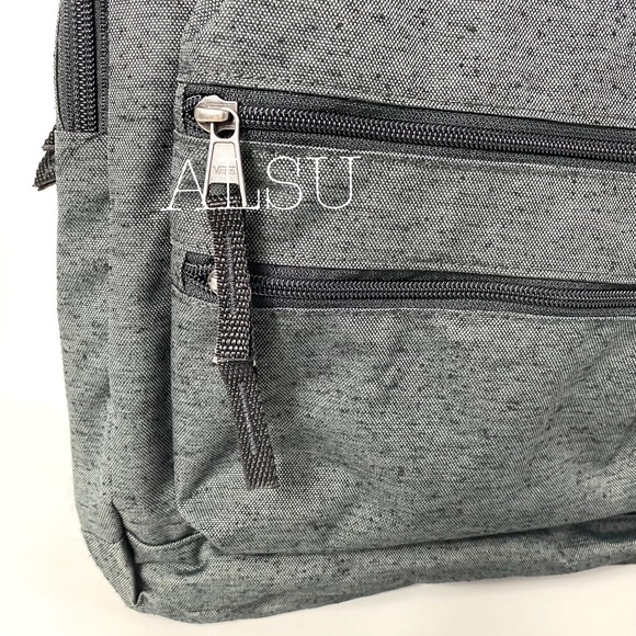 🔥SALE!🔥 VANS SCHOOLING IT Unisex Backpack School Laptop Bag Grey Zip Pockets - Picture 10 of 14